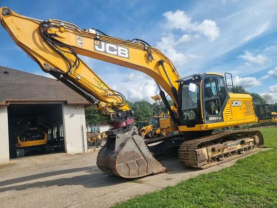 JCB 220X LC 2018 - original 1950mth včetně ROTOTOpu (bez filtru DPF)
