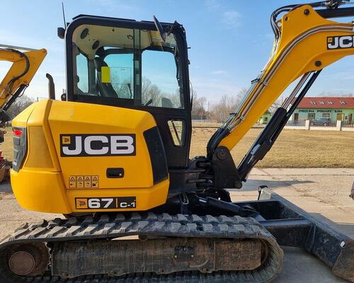 JCB 67C 2020 pouze 1000mth, A/C, 3 okruhy, refuel pumpa