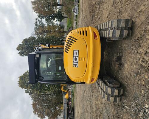JCB 8055ZTS + Tiltrotátor Engcon JCB 8055ZTS + Tiltrotátor Engcon