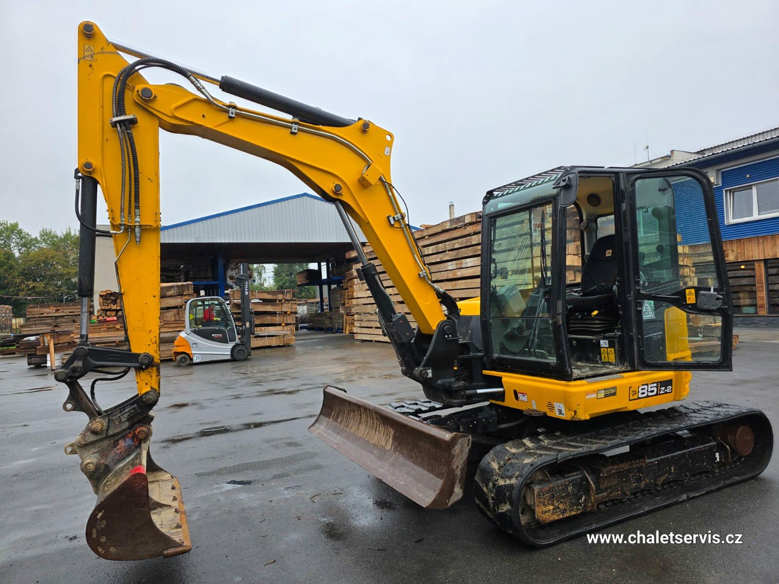 JCB 85Z-2, rok výroby 2021, 2842 motohodin JCB 85Z-2, rok výroby 2021, 2842 motohodin