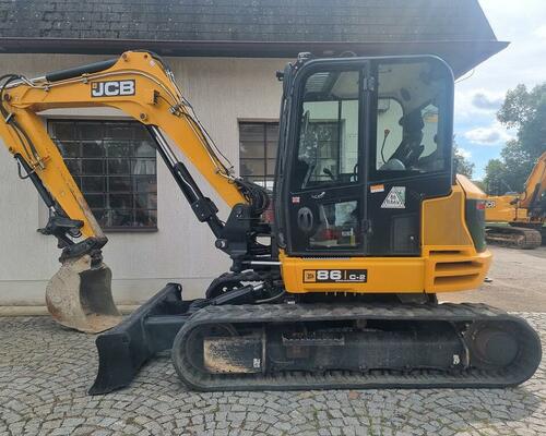 JCB 86C 2021 - 3500mth bez DPF, bez močoviny, A/C