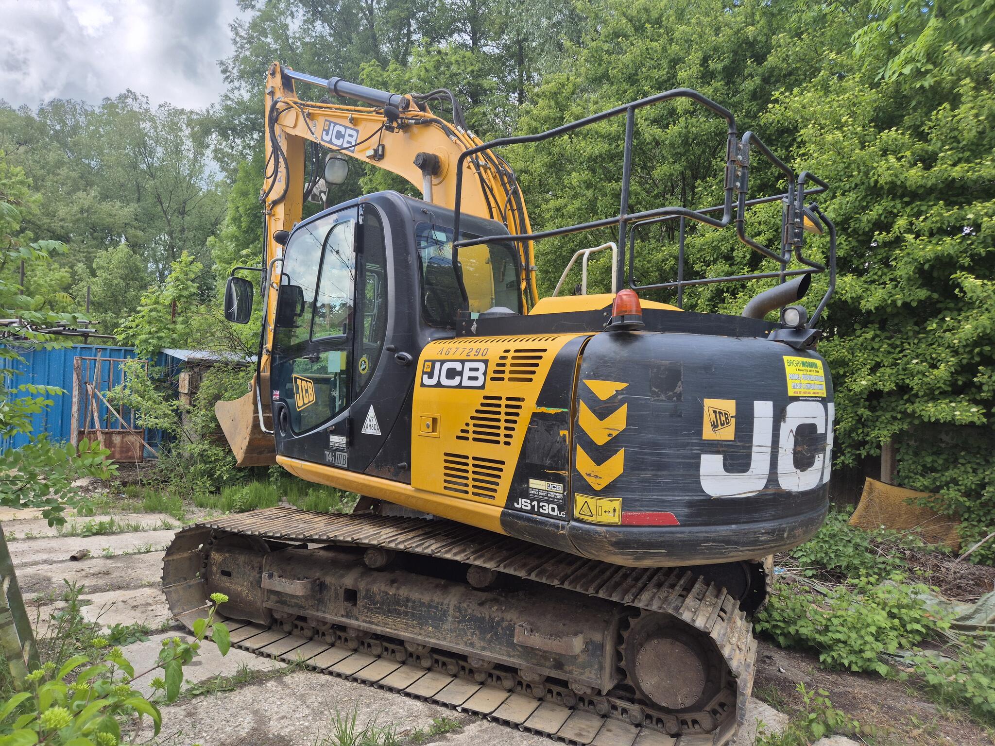 JCB JS130 PÁSOVÉ RYPADLO