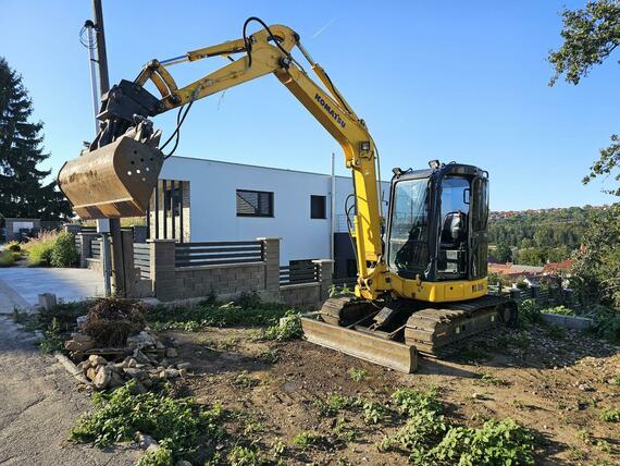Komatsu PC55 MR3 - SLEVA