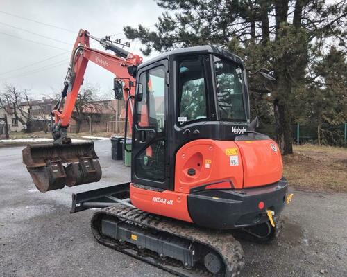 Kubota Kx042-4 Max výbava  Powertilt Klimatizace hydr, rychloupinač