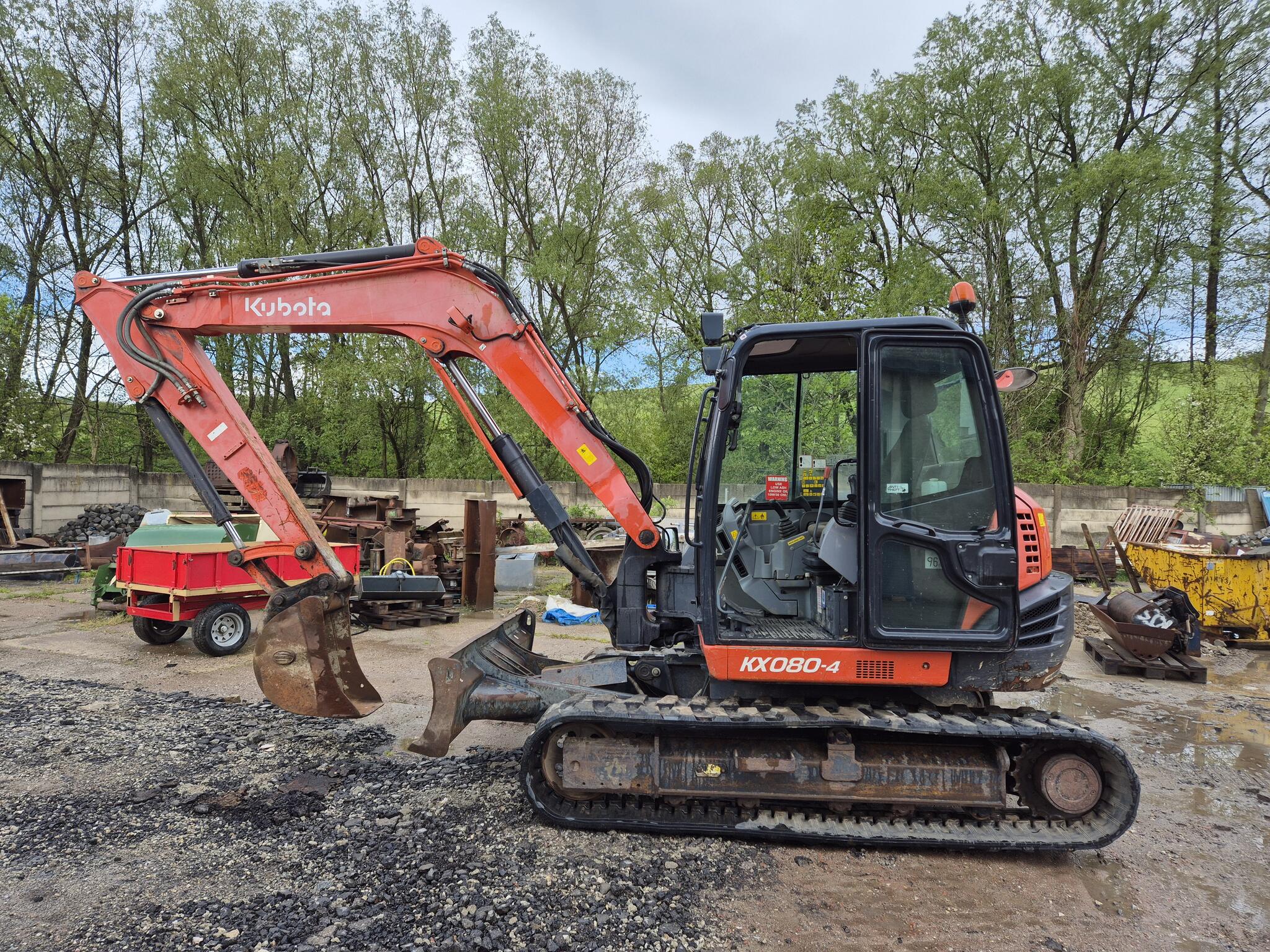 KUBOTA KX080-4