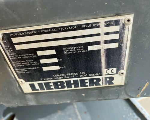 LIEBHERR R 924 COMPACT LITRONIC+ 2 x podkopová lžíce