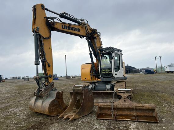 LIEBHERR R 924 LITRONIC COMPACT+ 2 X PODKOPOVÁ LŽÍCE-8000 MTH