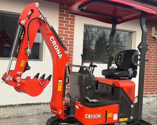 Minibagr CR13OH, bagr tříválec