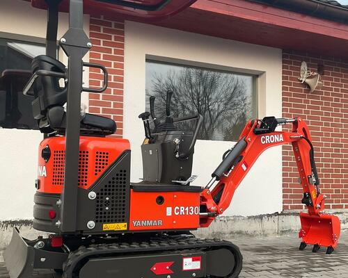 Minibagr CR13OH, bagr tříválec