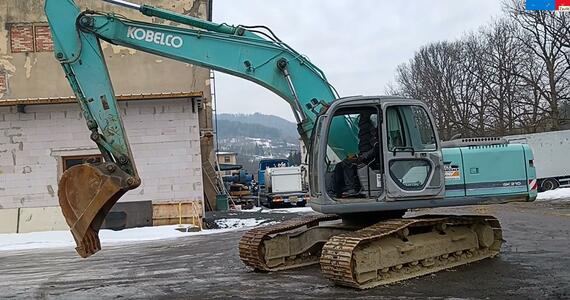 Pásové Rypadlo Kobelco SK 210-6 -
