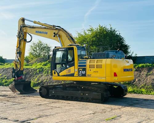 Pásové rypadlo Komatsu PC210 LC-11 (Možnost leasingu)