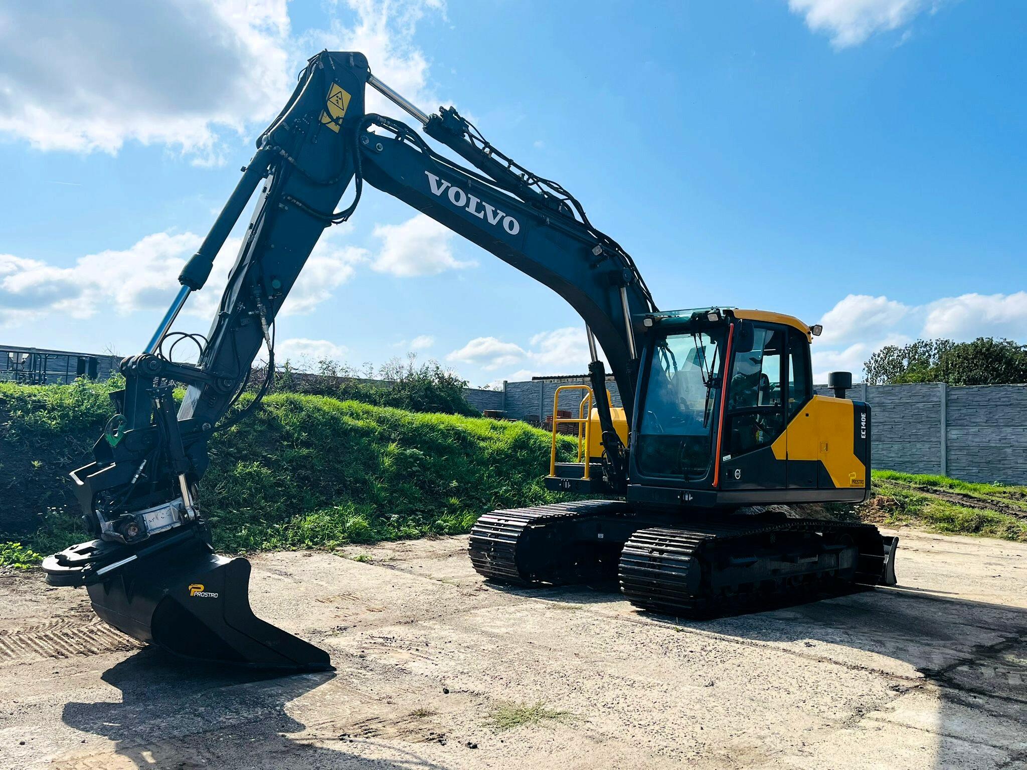 Pásové rypadlo Volvo EC140EL (Možnost leasingu) Pásové rypadlo Volvo EC140EL (Možnost leasingu)