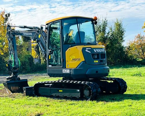 Pásové rypadlo Volvo ECR50D (Možnost leasingu)