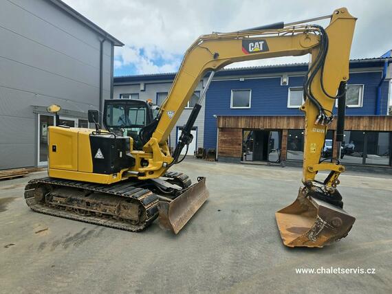 Pásový bagr CAT 308 CR, r.v. 2019, 3.939 mth, NOVÉ PÁSY