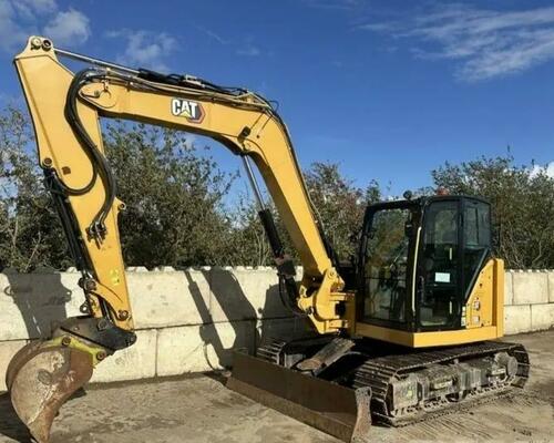 Pásový bagr CAT 308 CR, rok výroby 2019, 3526 motohodin