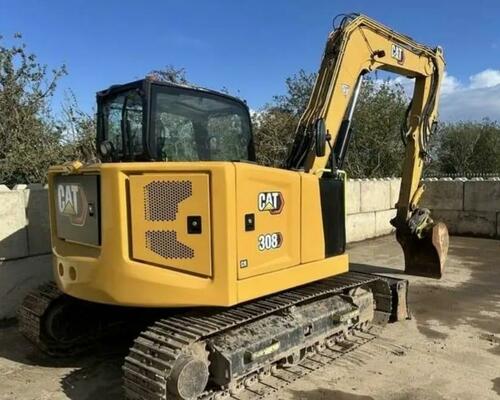 Pásový bagr CAT 308 CR, rok výroby 2019, 3526 motohodin