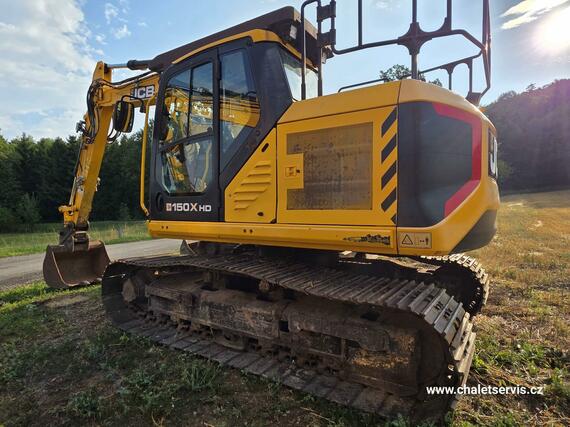 Pásový bagr JCB 150X HD, r.v. 2018, 6243 motohodin
