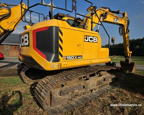 Pásový bagr JCB 150X HD, r.v. 2018, 6243 motohodin