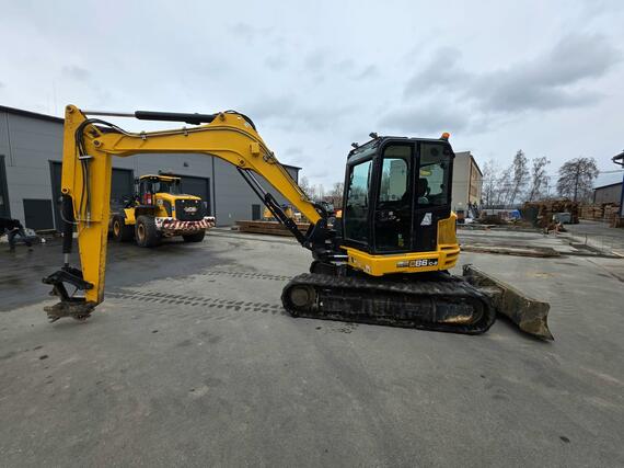 Pásový bagr JCB 86C-2, rok výroby 2021, 4633 motohodin