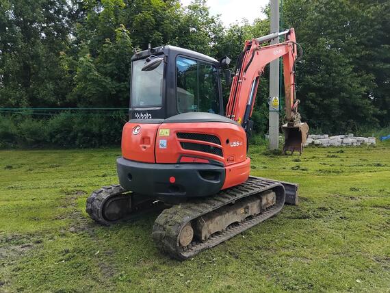 Pásový Bagr Kubota U55-4 Pásový Bagr Kubota U55-4