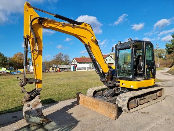 Pásový bagry JCB 86C - klima, TOP stav