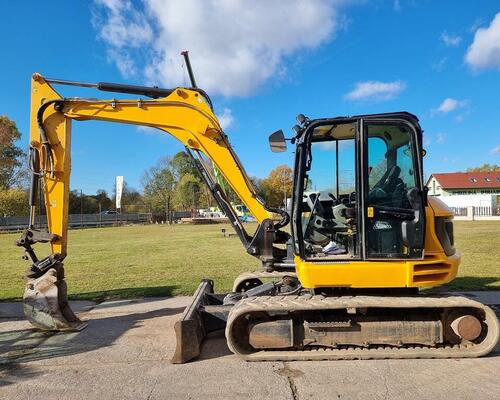 Pásový bagry JCB 86C - klima, TOP stav