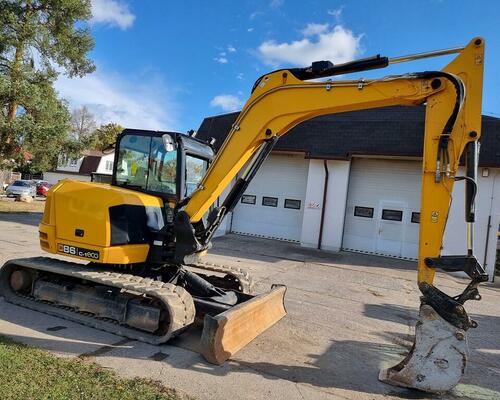 Pásový bagry JCB 86C - klima, TOP stav