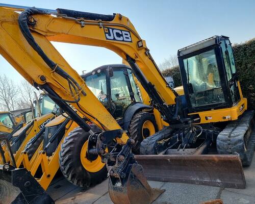 Pásový bagry JCB 86C - klima, TOP stav