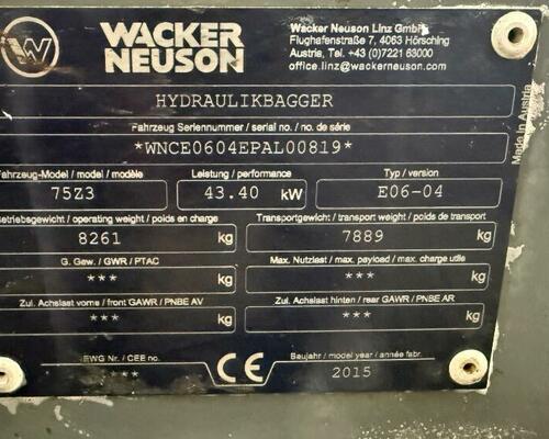 Wacker Neuson 75Z3