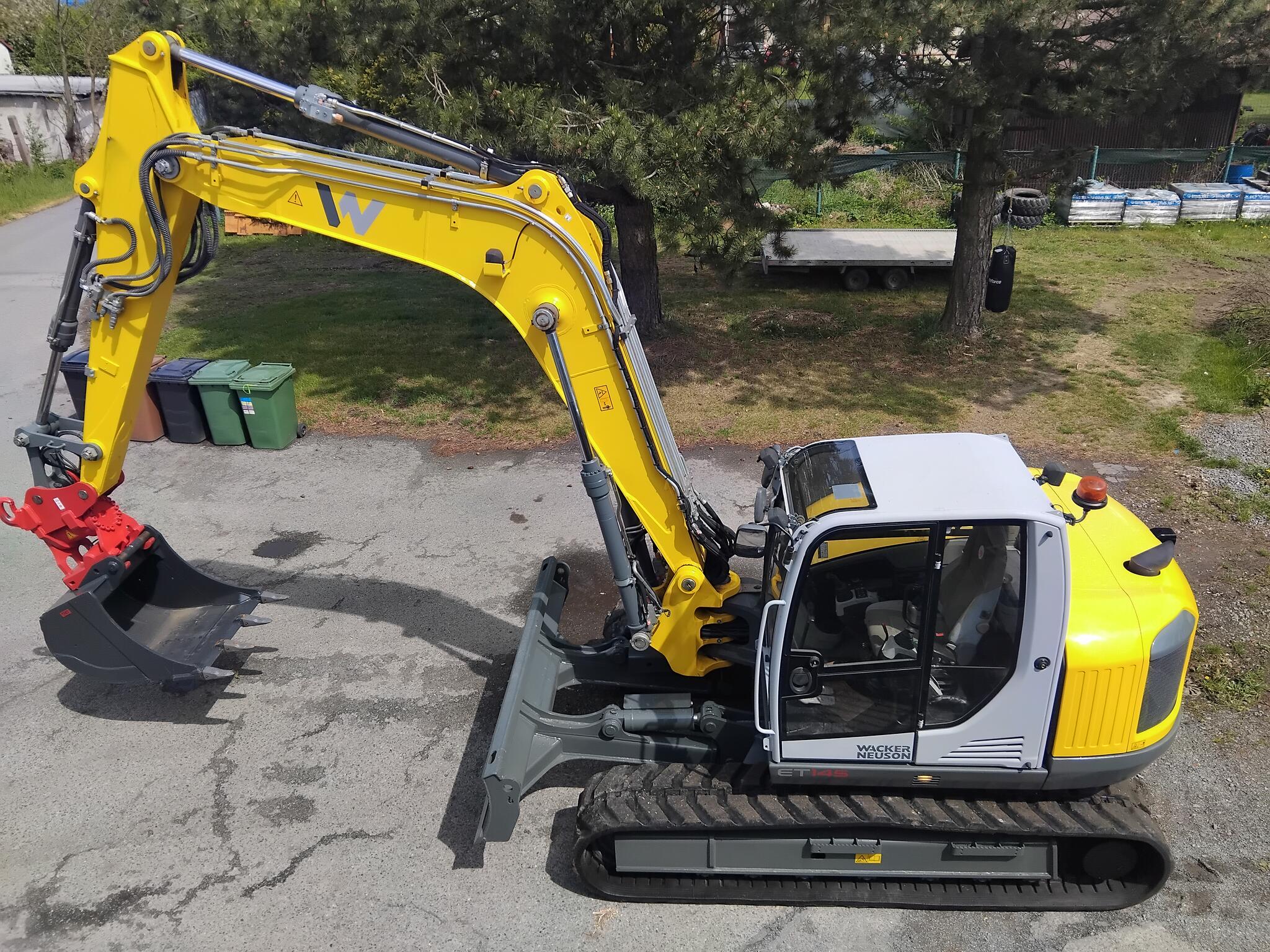 Wacker Neuson ET145 – Plná výbava, po servisu 