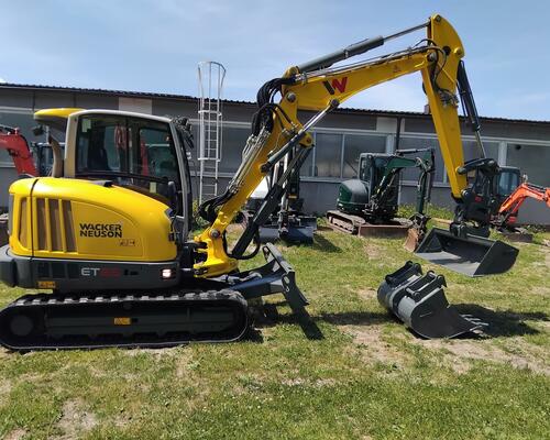 Wacker Neuson ET65 Powertilt Klimatizace