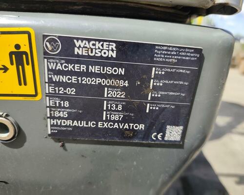 Wacker Neuson ET 18