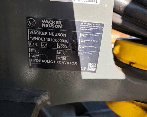 Wacker Neuson ET 65 centrální mazání