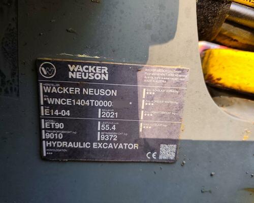 Wacker Neuson ET 90 Rototilt