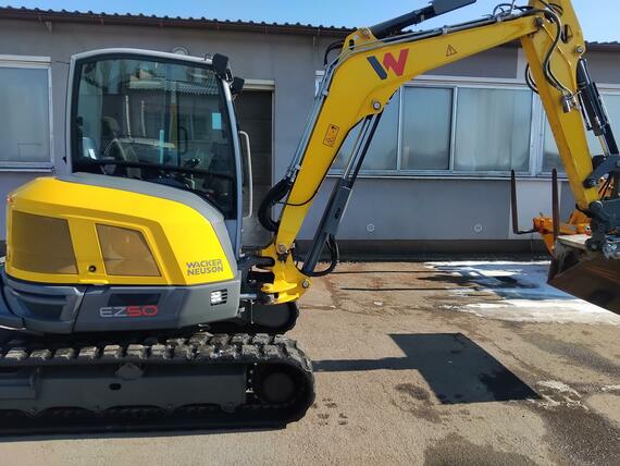 Wacker Neuson EZ50 Klimatizace Powertilt
