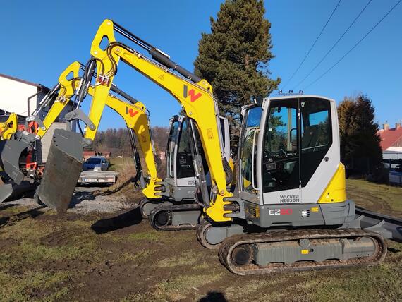 Wacker Neuson EZ50 Powertilt Klimatizace