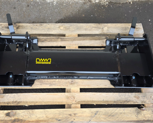 Adaptér, přechodová deska, redukce UNC na nářadí EURO, JCB, Bobcat, caterpillar