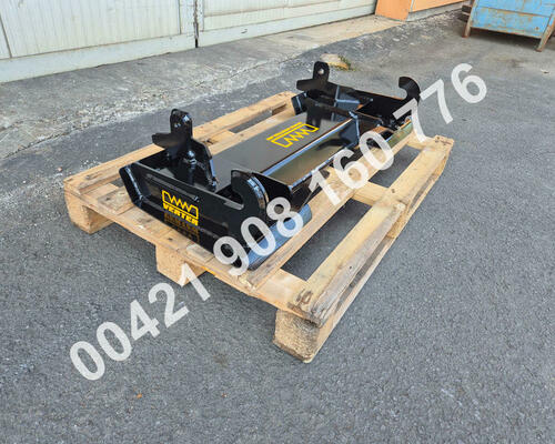 Adaptér, přechodová deska traktor, čelní nakladač  / smykáč CAT, bobcat, jcb, komatsu, takeuchi, gehl