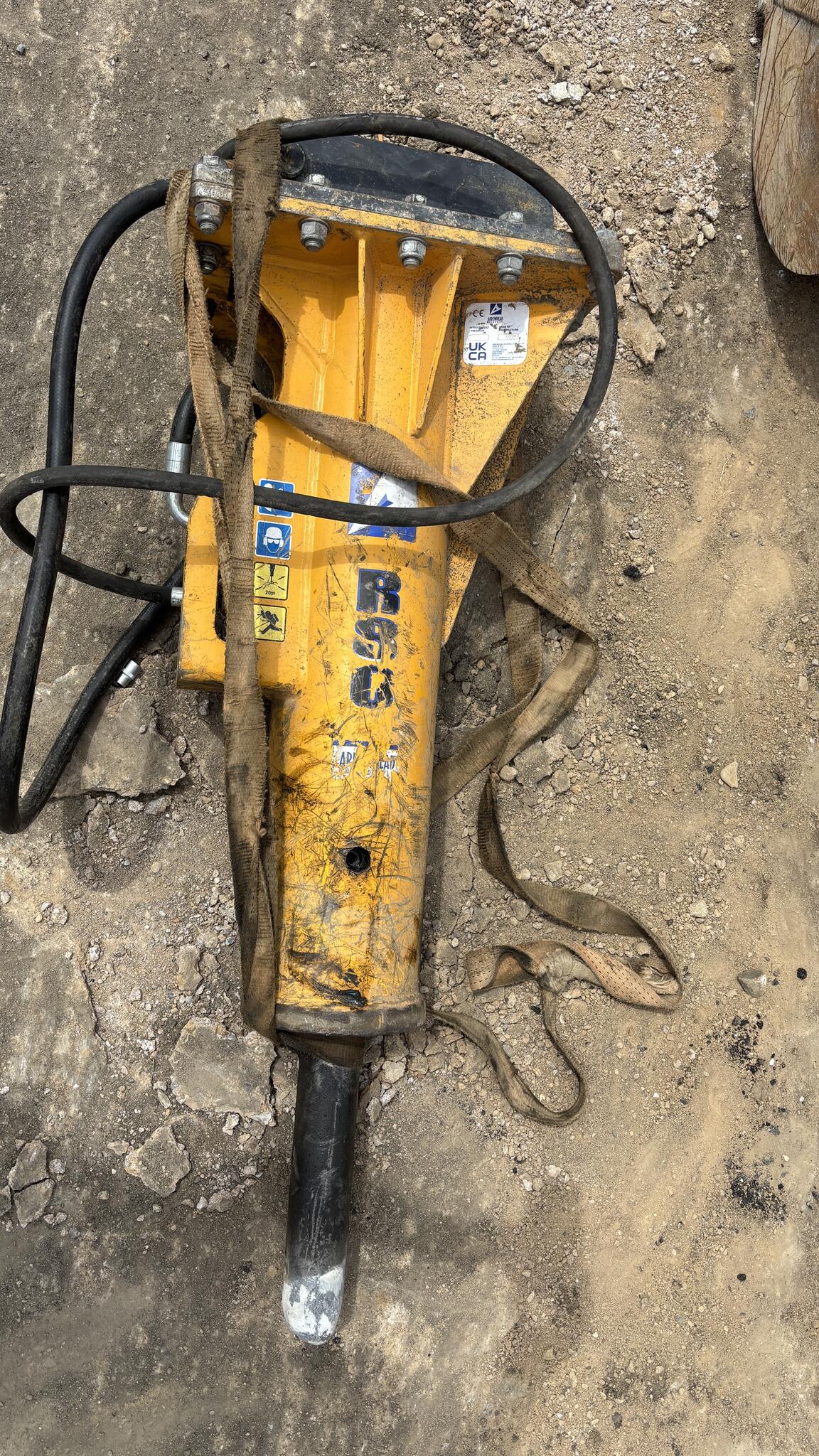 Arrowhead R80 - Hydraulické bourací kladivo