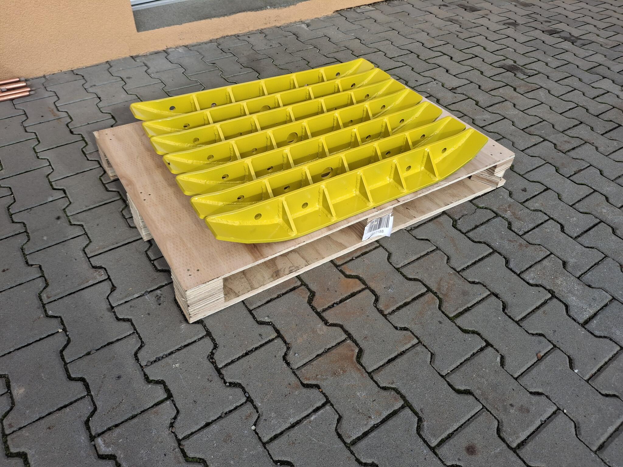 Boční ližiny na vibrační desku Wacker Neuson