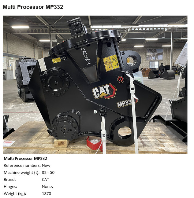 Cat MP 332 D