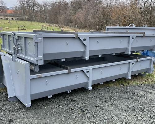 Hákový kontejner na bagr/suť - vana 420x220 cm