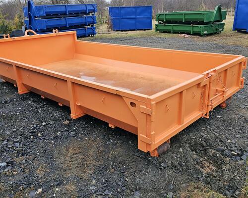 Hákový kontejner na bagr/suť - vana 420x220 cm