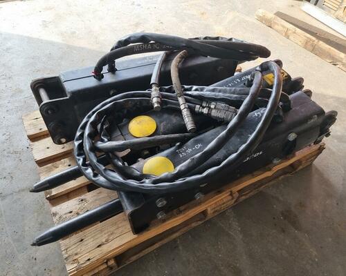 JCB original hydraulické kladivo HM100Q PRO z výstavy - pro stroje 1-2,5t