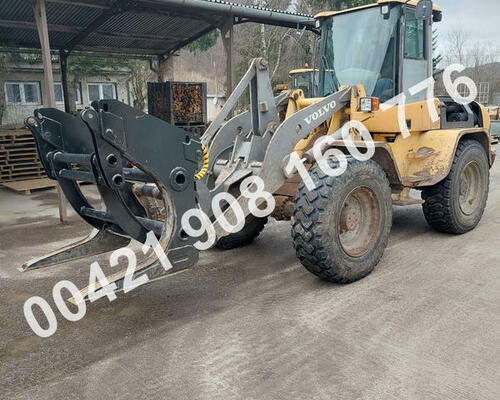 Klešte na dřevo, drapák na kulatinu, kliešte na drevo báger, kolesový nakladač, teleskop, šmykáč, traktor...