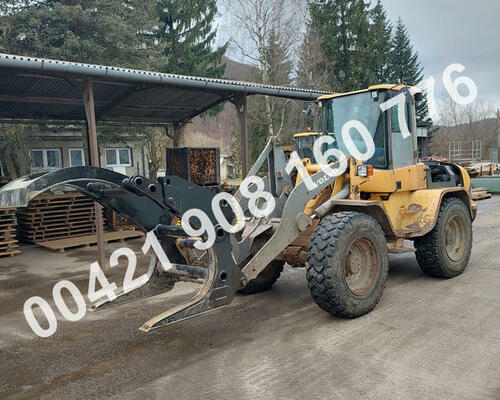 Klešte na dřevo, drapák na kulatinu, kliešte na drevo báger, kolesový nakladač, teleskop, šmykáč, traktor...