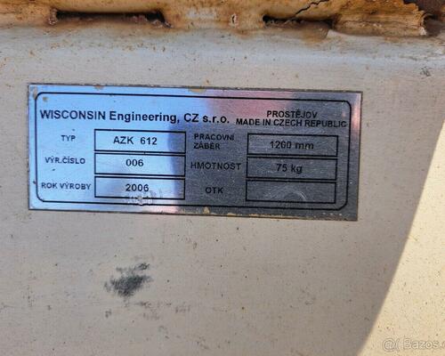 Malotraktor Zametaci kartáč koště