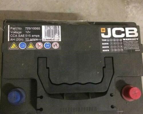 Originální baterie JCB 8014, 8016, 8018, 8020