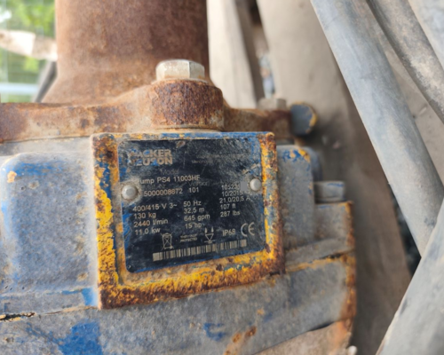 Ponorné čerpaslo Wacker Neuson PS 4  11003HF