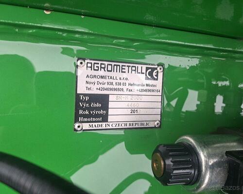 Radlice čelní šípová Agrometall SR-M 2000